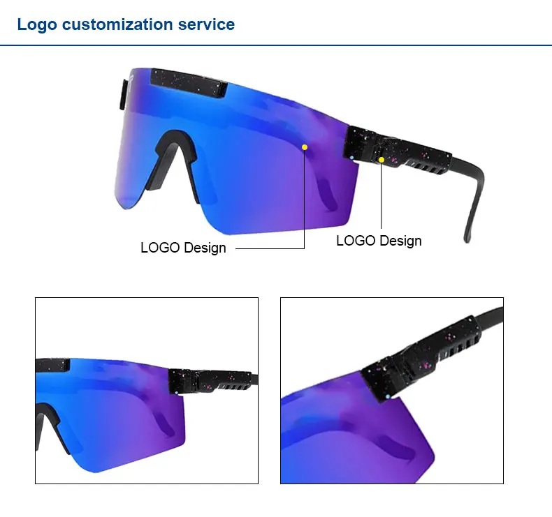 Outdoor Sports Sunglasses Polarized Cycling Eyewear Road Bike Mountain Bicycle Running and Camping Equipment