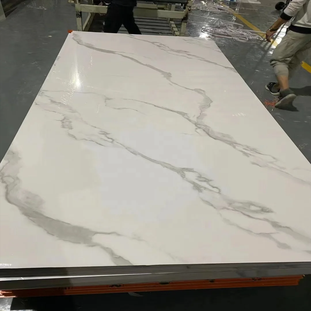 Bamboo wall panel Wood Veneer Marble wpc wall cladding waterproof wall wpc board for interior decoration