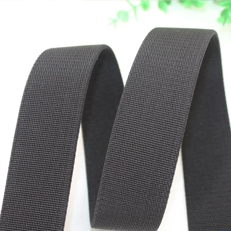 
Manufacturers wholesale 3cm 4cm wide black and white color thickened high elastic decorative elastic nylon webbing for belt 