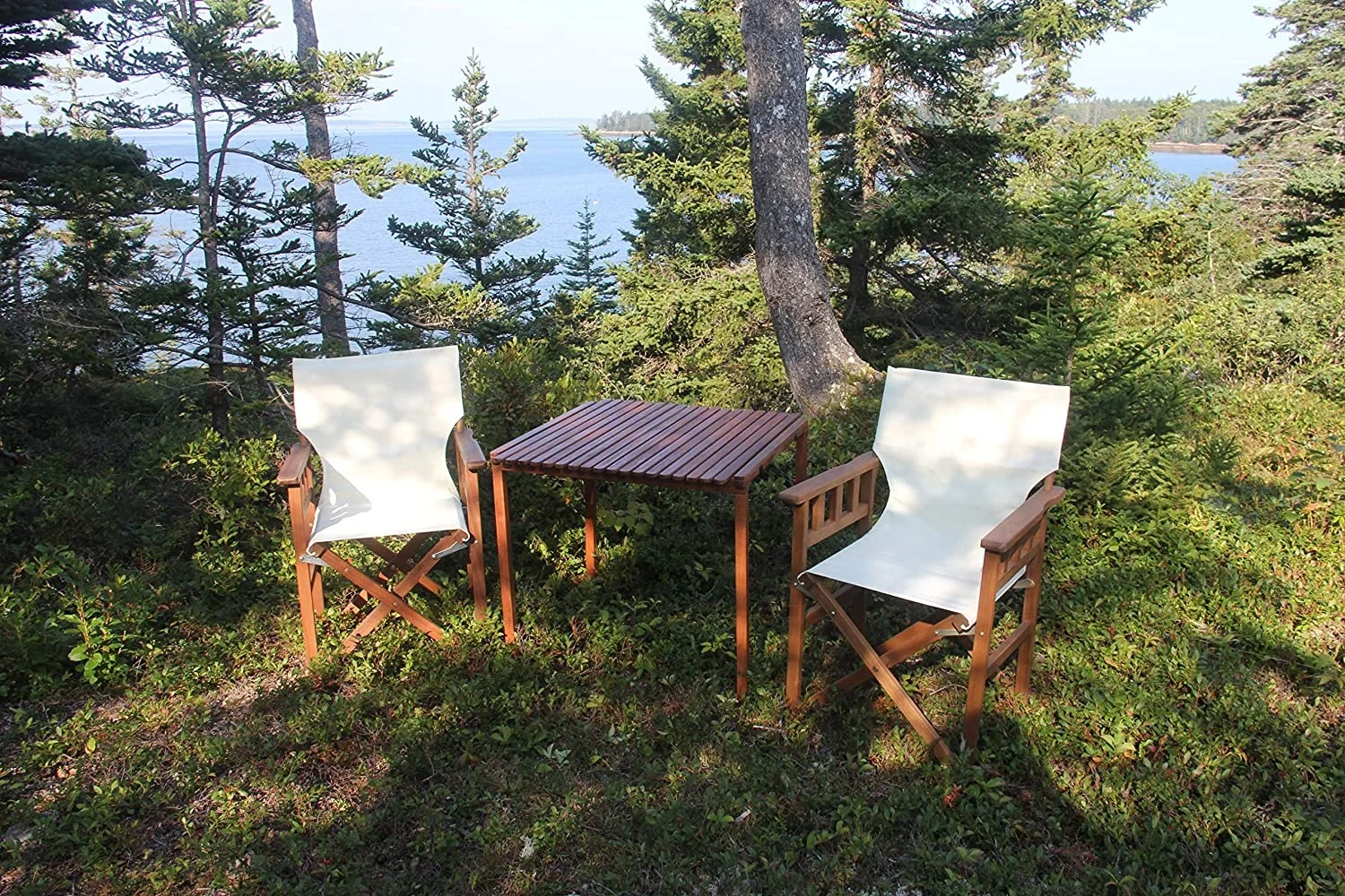 HE-399,Customized Size and Colour RPET Fabric Eco-Friendly Wooden Folding Director Chairs Can be Customized