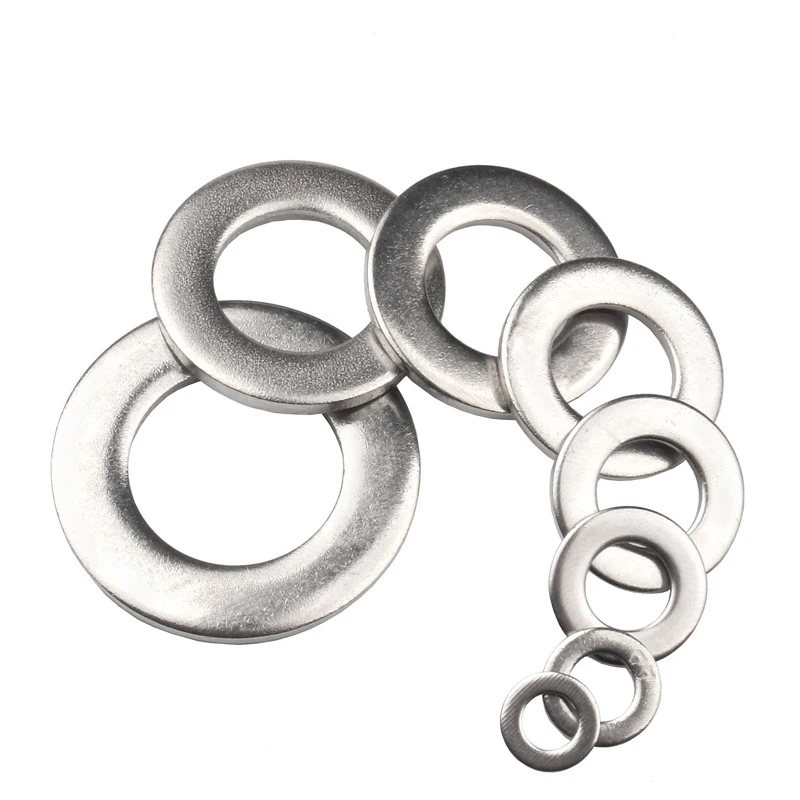 
DIN125 Stainless Steel 304 316 Thin Flat Washer Metal Flat Washer 