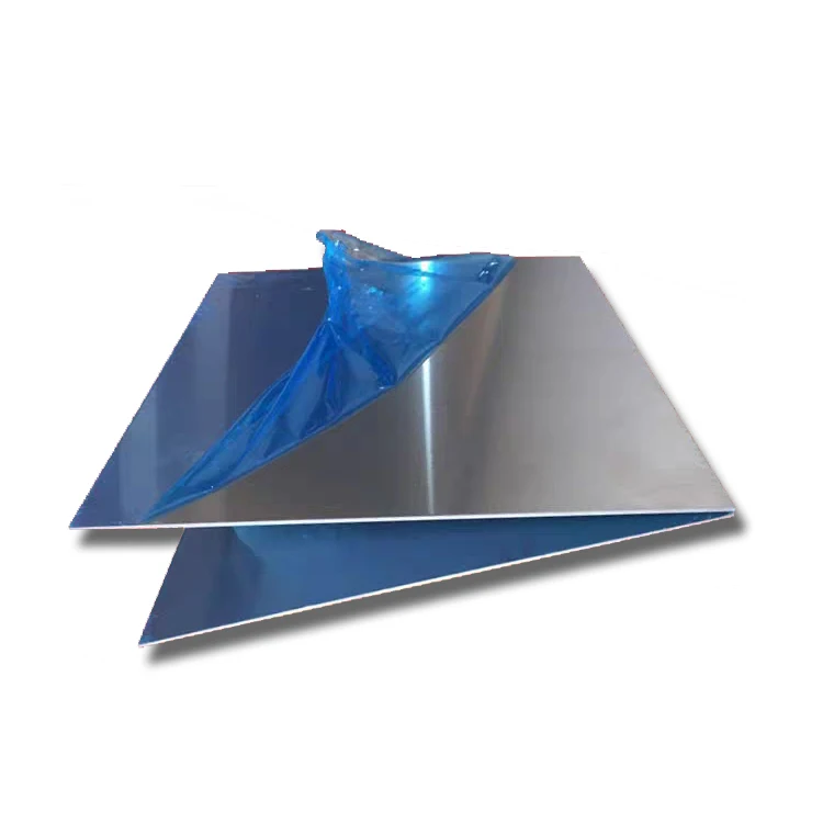 Cheap 3mm thickness Aluminum Alloy Sheet Aluminium Zinc Roofing Sheets with blue film