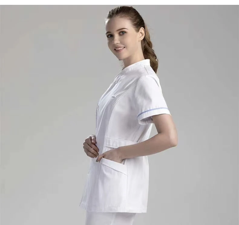Polyester Rayon  Uniforms Sets Fashionable Designs New Style Medical Hospital Nurse Uniform