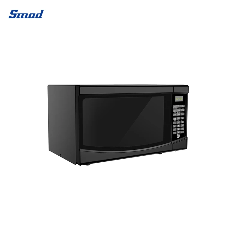 0.7cuft White Black Color Touch Button Control Turntable Microwave Oven