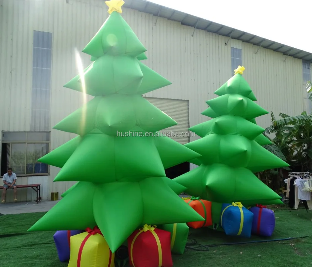 giant inflables de navidad airblown Inflatable Christmas Outdoor Lighted Yard Decoration inflatable Christmas tree for sale