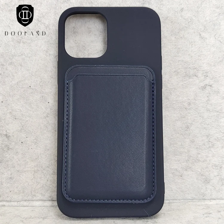 wholesale set in stock  magsafe wallet phone case  for iphone 12, magnetic card holder for iphone