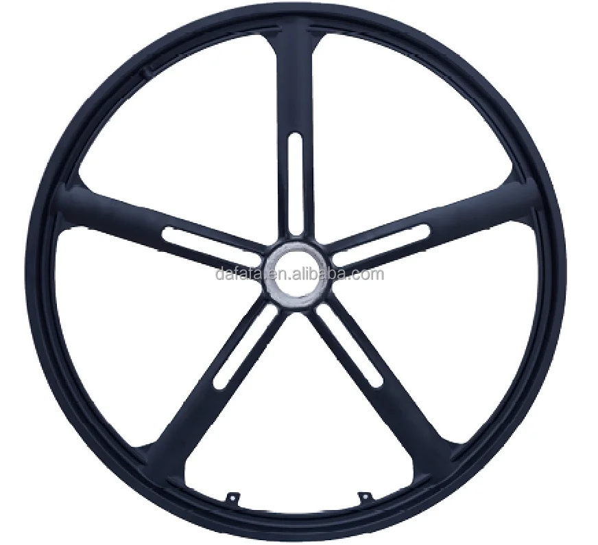 Hot Sale 24 inch Shimano 3 speed hub Folding bike rim Navigate integrated  5 spokes magnesium alloy normal bicycle wheel rim