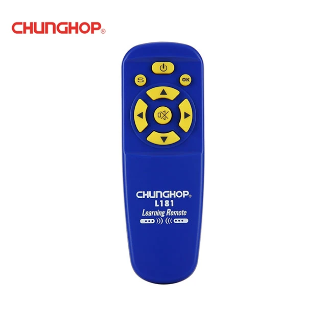  Прямые продажи с завода chunghop L181 используется для stb tv dvd бытовая техника обучение маленький пульт дистанционного