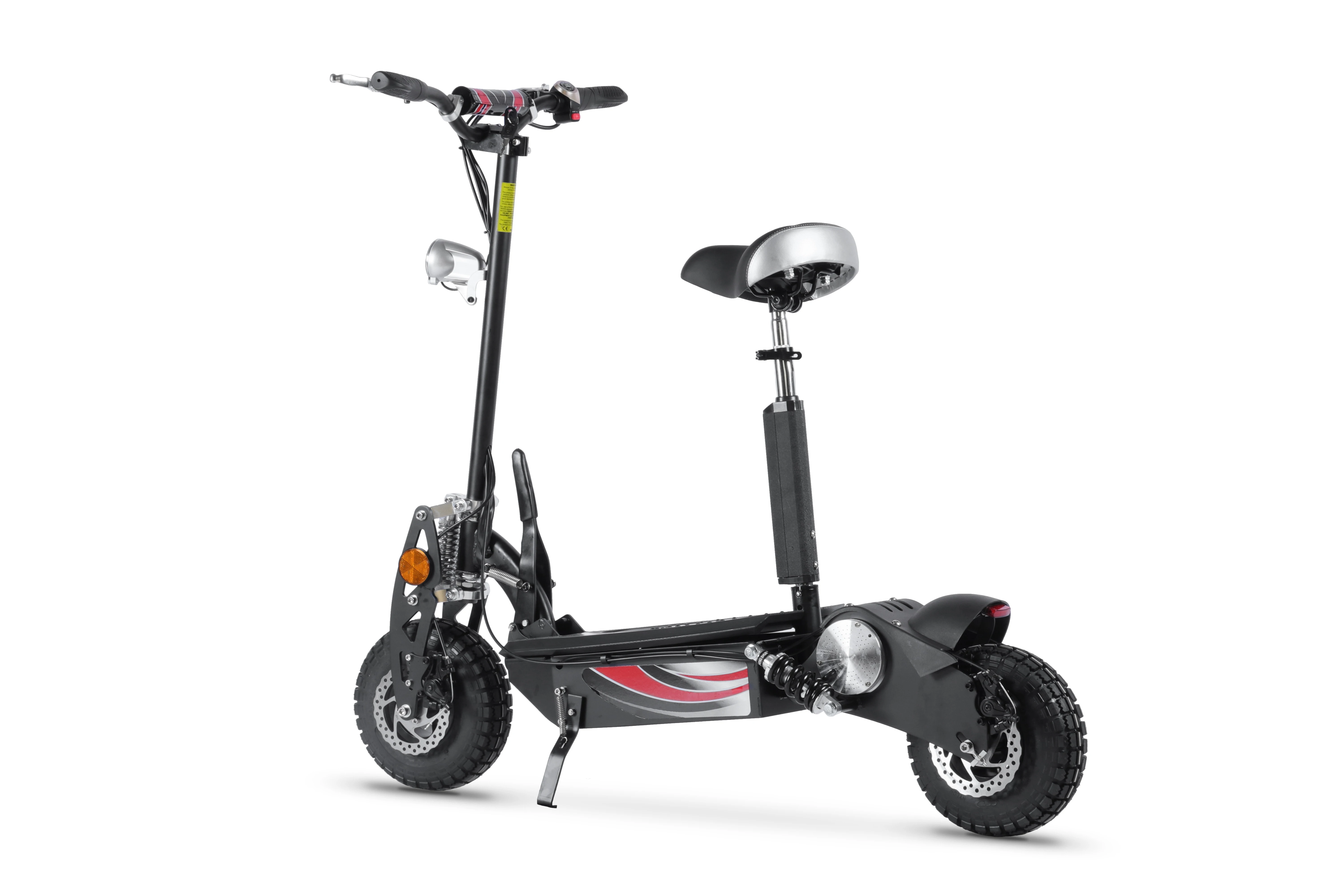 EU Warehouse Off Road Electric Mobility Scooter 10 Inch Fat Tire Folding Electric motorcycle for Adult E-scooter with seat