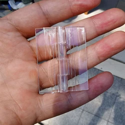 Hoone Transparent Acrylic Material Flexible Piano Door Hinge For Display Cabinet Hinge