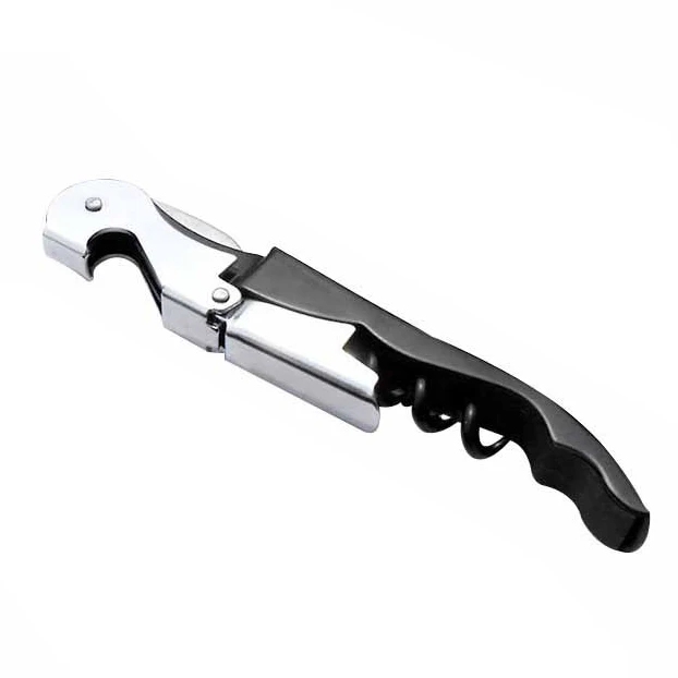 3 in 1 Stainless Steel Wine Beer Tool Bottle Cap Opener Metal Multifunctional Hippocampus Corkscrew