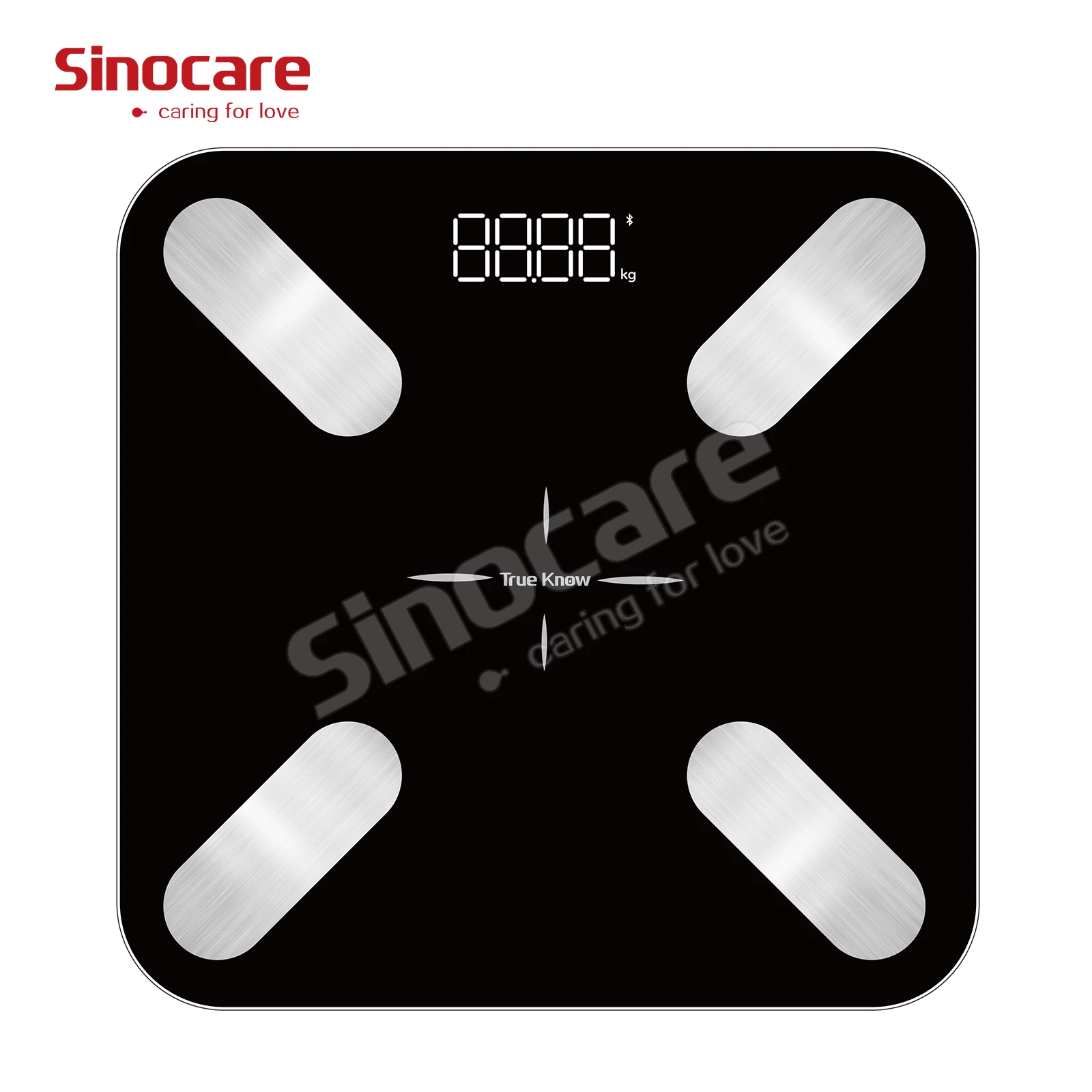 Sinocare Digital Measuring Bathroom Scale Digital Scale Households Bathroom Health Weight Bathroom Scale Digital