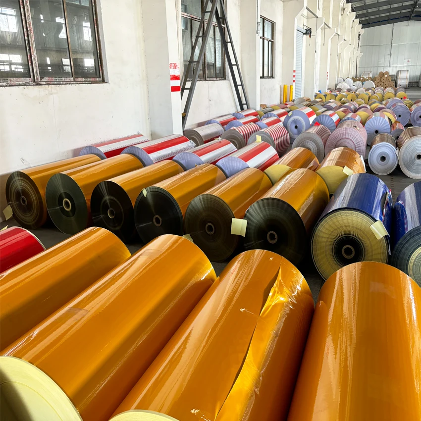 MANCAI Factory Price 3100 PET Advertising Grade Reflective Sheeting Reflective Sheet Material Reflective Vinyl