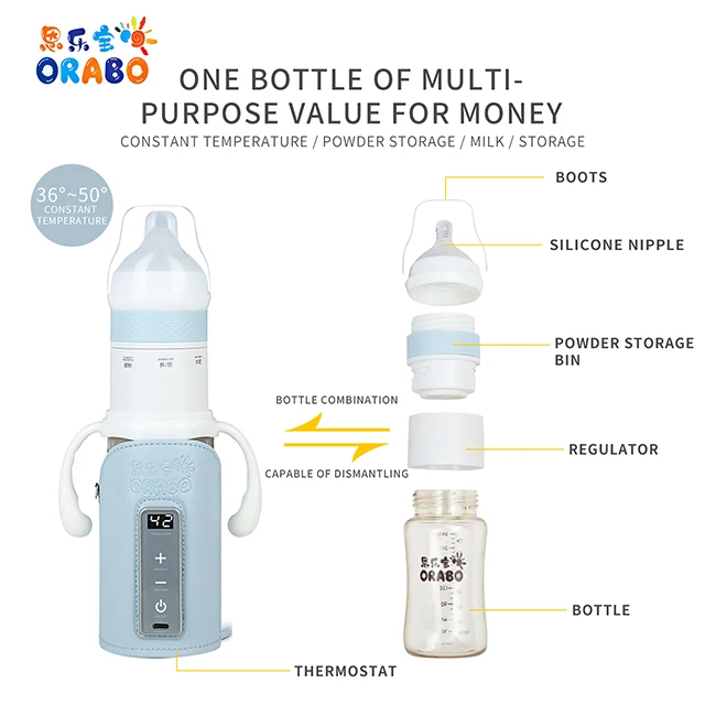 
Travel bottle constant temperature, convenient, USB, quick compact, Universal Charger, night milk, portable power supply, car ba 