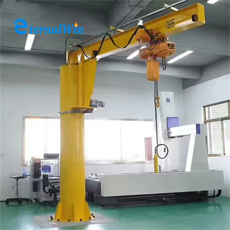 Jib Crane rotating  portal Crane column Mounted Jib Crane Electric Slewing Cantilever Arm Length