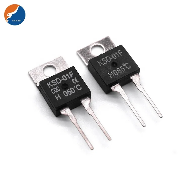 KSD01F KSD-01F normally closed open Temperature Thermostat Thermal Protector KSD-01F Thermal Switch thermal protector