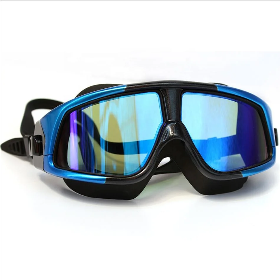 Popular anti fog  large frame swimming goggles outdoor summer sports swim goggles