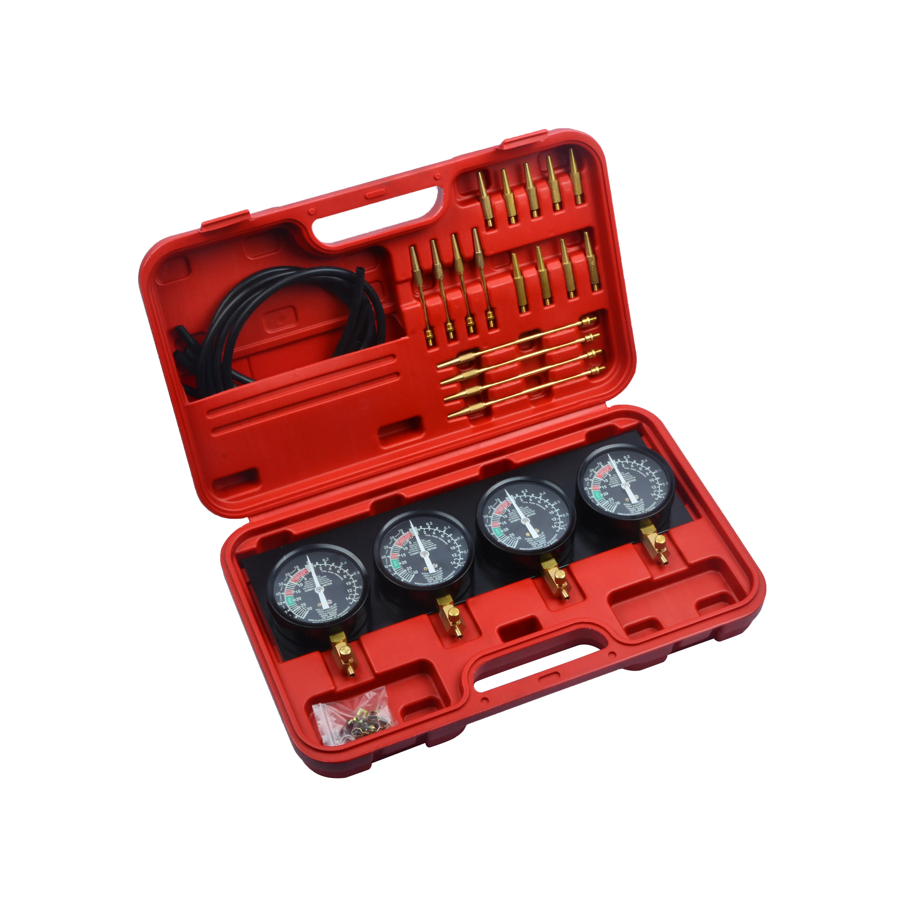 4 Fuel Vacuum Carburetor Synchronizer Carb Sync Tool Tuner Balancer