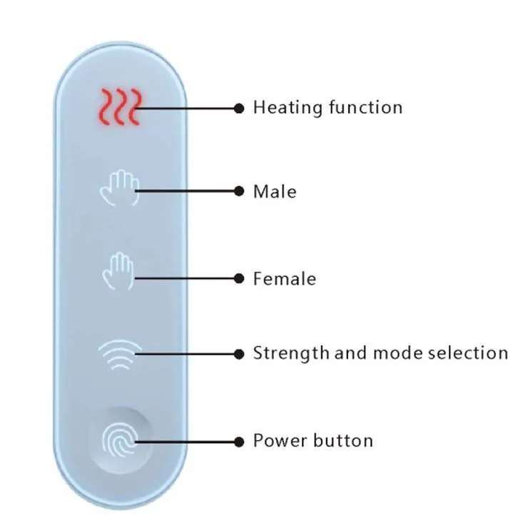 2021 Cordless Electric Air Compression Hand Palm Fingers Massager Pain Relief Finger Hand Massager with heating