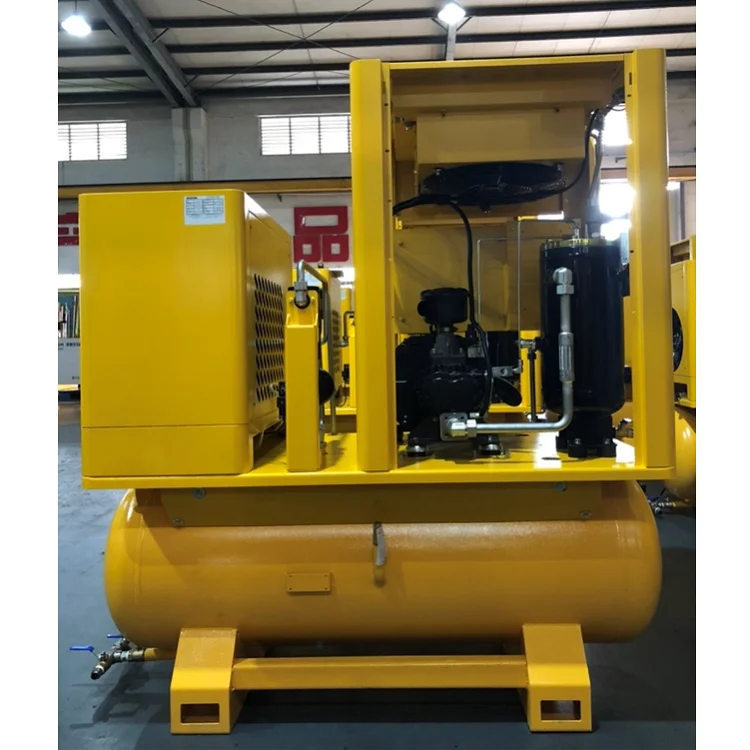 BD-PM 22 TK 8 bar Configure All-in-one Screw Air Compressor for Laser Cutting Machine