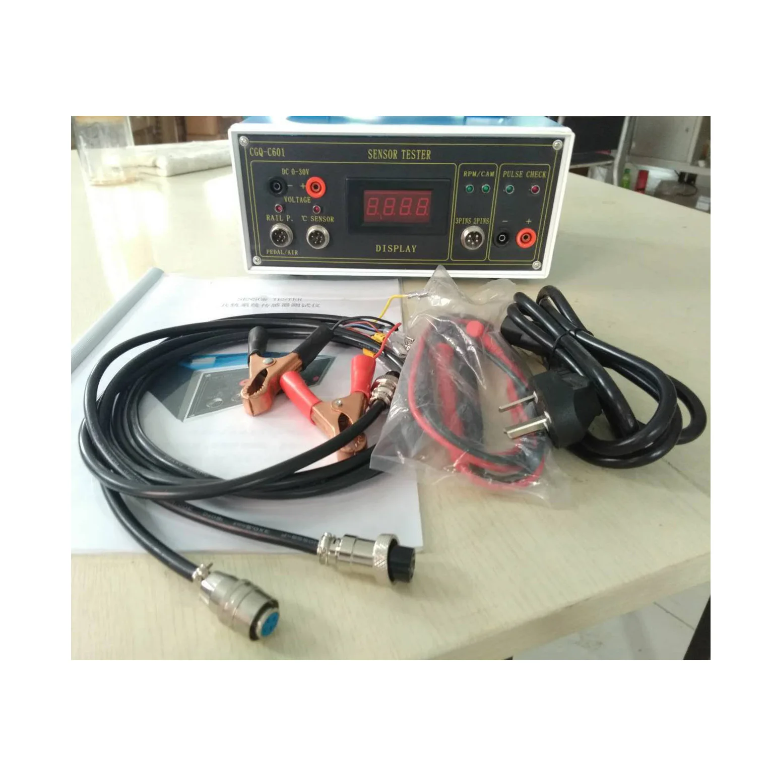 Mechanical structure firm operation very easy S500 sensor tester common rail injector diagnostic tools