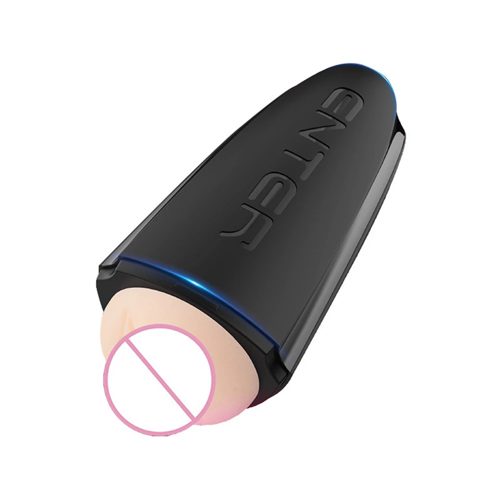 Cheap Price 12 Speed Frequency Vibration Sex Toy Man Silicone Masturbator Power Motor Artificial Vagina Plastic Pussy