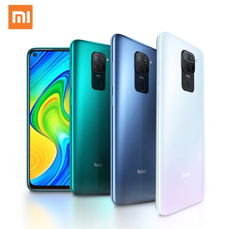 
Xiaomi Redmi Note 9 Mobile 4GB 128GB MTK Helio G85 48MP AI Quad Camera 5020mAh Supports 18W Fast Charge Redmi Note 9 