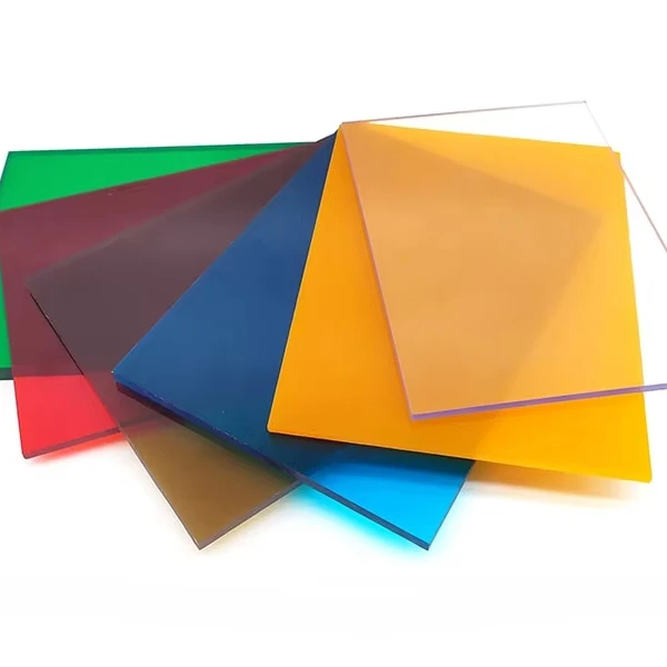 Polycarbonate Factory Custom Thickness 1.22*2.44m Policarbonato Panel clear Transparent Flexible Sun Solid Polycarbonate Sheet