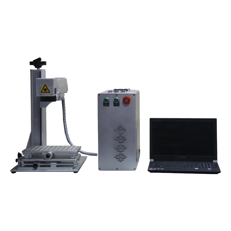 HS Laser Max Raycus JPT cnc Настольный лазерный гравер с внутренним кольцом волоконный лазер маркировочная машина для металла стали алюминия