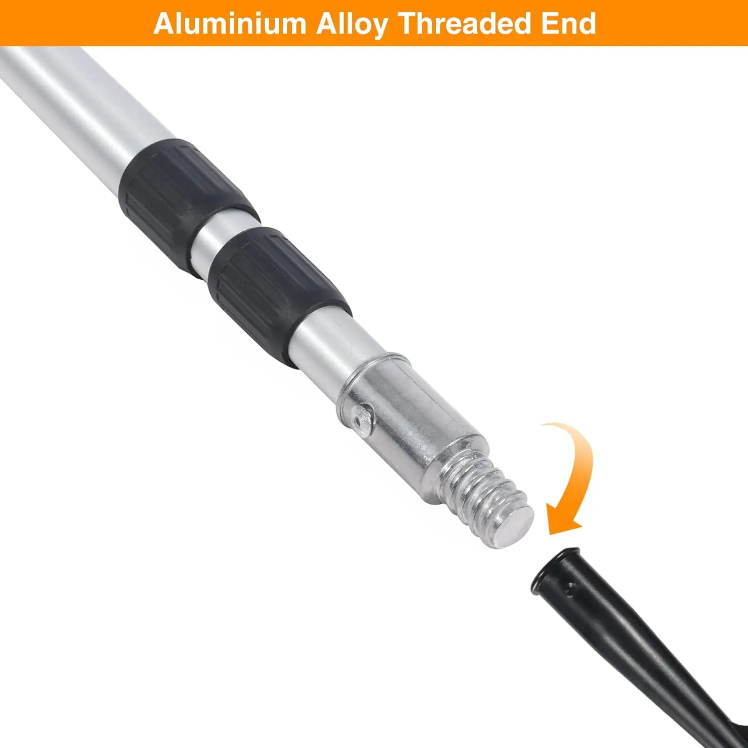 Factory Custom Multi-Purpose Extension Pole Lightweight Durable Aluminum Alloy Telescopic Pole For Window Cleaning