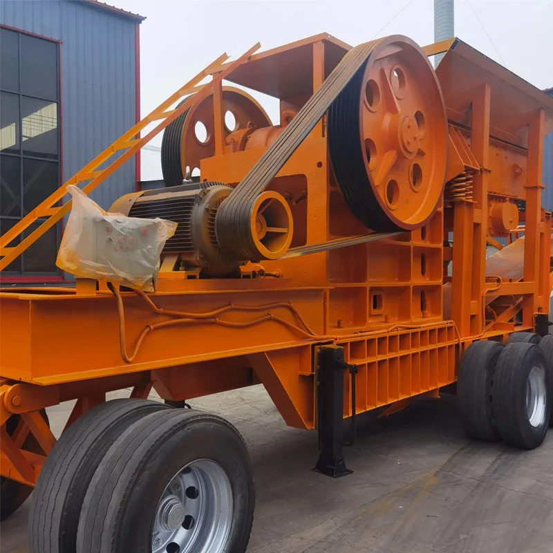 600Tph Mobile Crushers For Mining Mobile Big Jaw Stone Rock Crusher Machine For Price