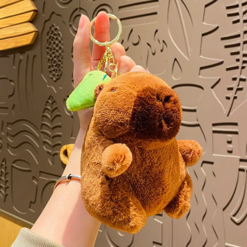 simulation Fluffy Capybara Stuffed Animal Soft Toys Lovely Capybara Plush Toys For Children Birthday Gift Kawaii Room Decor