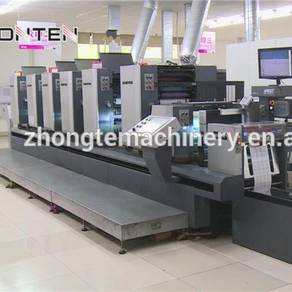 ZTJ-330 zonten роликовая подача прочнаой 5 цветов самоклеящаяся этикеточная машина офсетной печати с вырубной холодной алюминиевой фольги для по фольге горячим шелковой