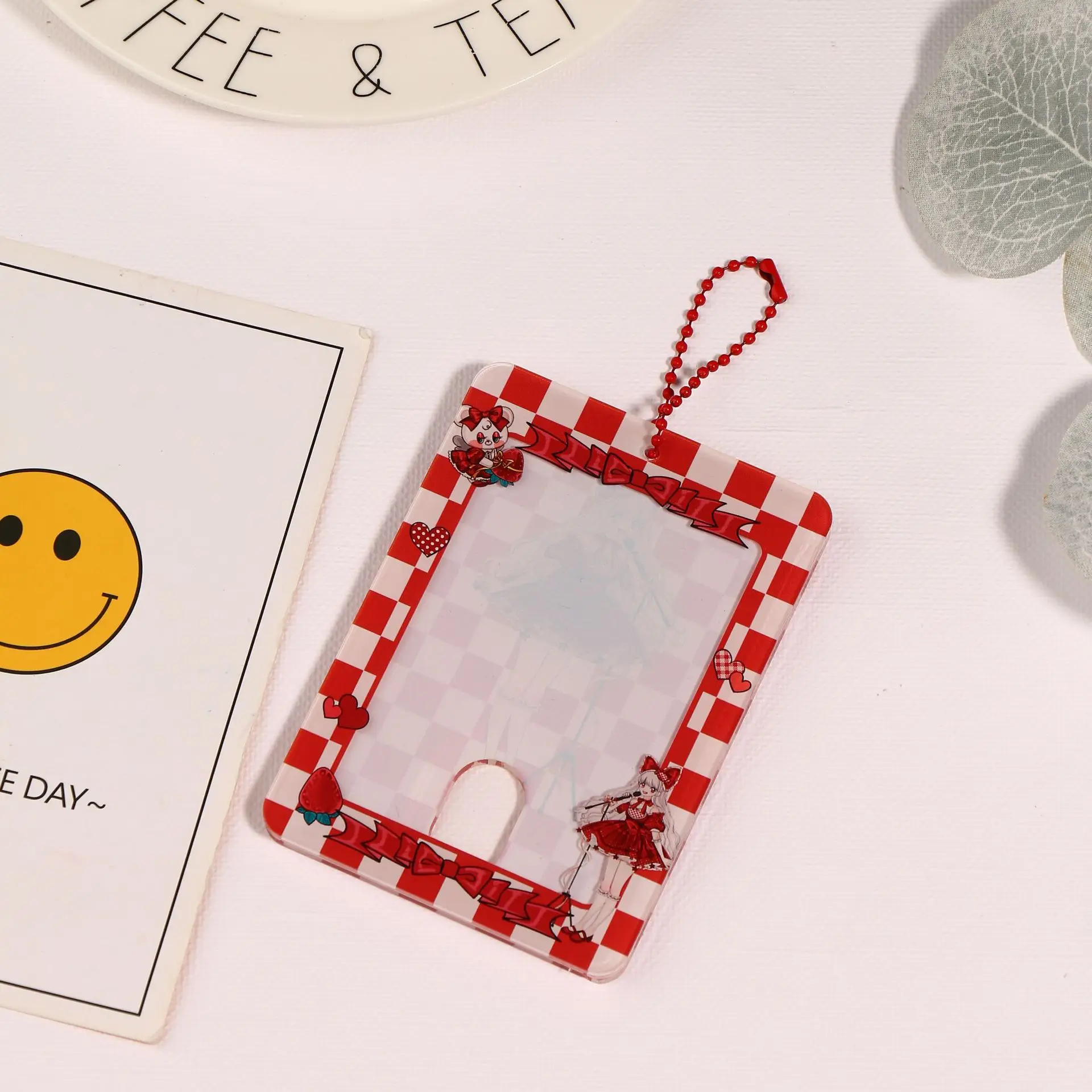 custom photocard keychain transparent acrylic keychain customize your own design photocard holder keychains