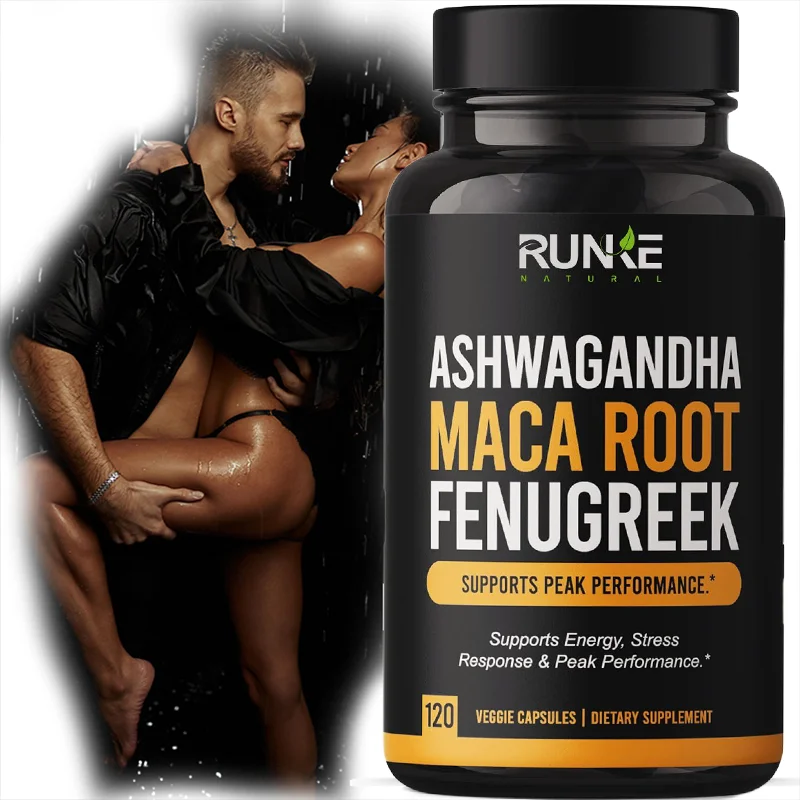 ashwagandha maca root fenugreek Capsules Supplement apsulesfor strong man power Suplements Popular Energy Provide Capsules