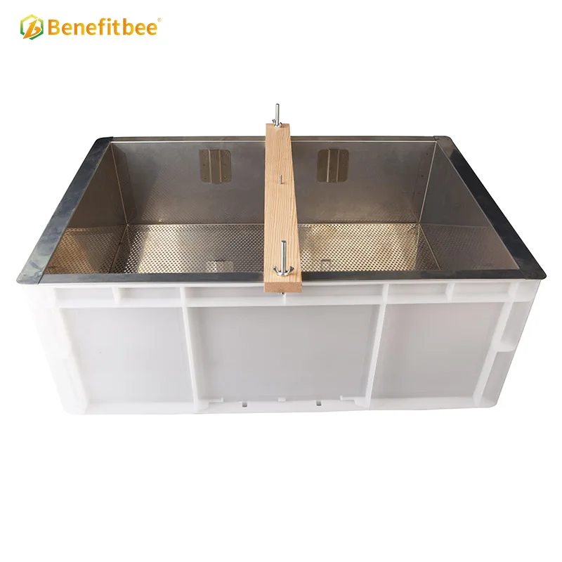 OEM factory apiculture tools stainless steel honey uncapping tray
