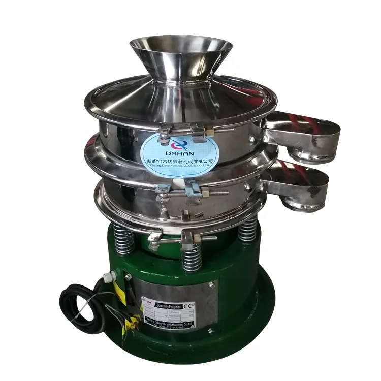  400Mm Cassava Powder Flour Rotary Vertical Circular Vibrator Screen Sieve