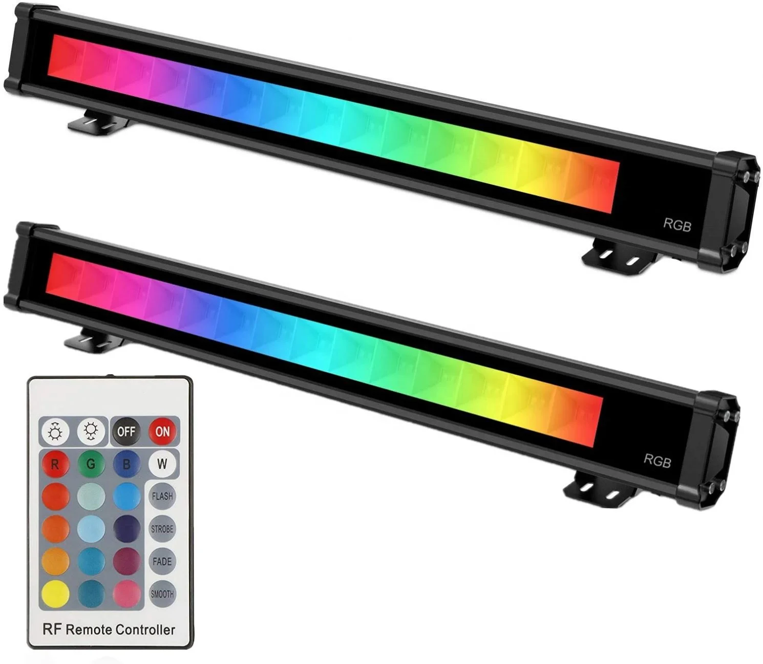 Shingel 42w Smart App Led Bar Stage 16 Color 20 Modes Rgb Wash Light Wall Washer Light For Wedding Party Church Decor Lighting