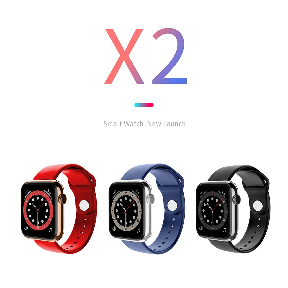 2021 amazon gps sport fitness watch x2,2021 44mm smartwatch x2,X2  reloj inteligente smart watch