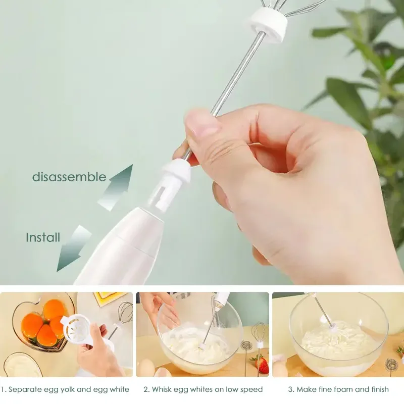 Automatic Coffee Mixer Frother Milk Electric Rechargeable Milk Frother