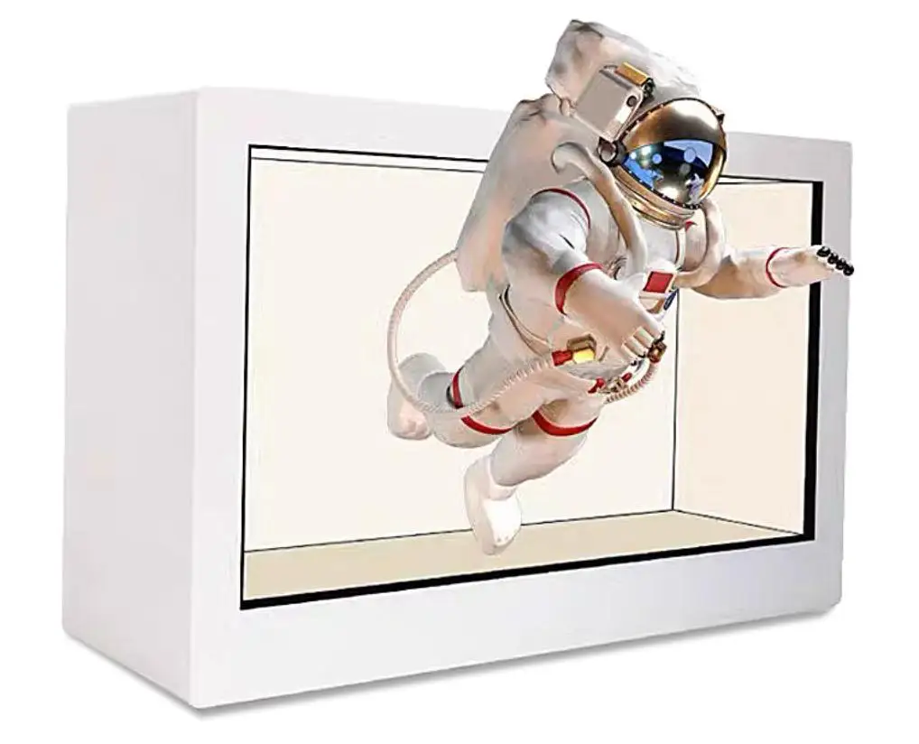 Advertising Machine Display Transparent Screen Display Cabinet Jewelry Showcase 3D Screen OLED Indoor Signage
