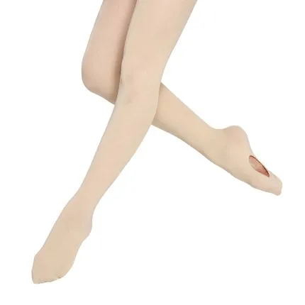 JW Pink Dance Pantyhose Girls Dance Tights Convertible Ballet Tights