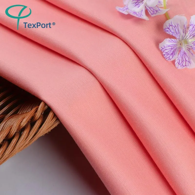8 Spandex 220GSM 60S Ponte De Roma NR Tencel Fabric Double Faced Rayon Nylon Stretch Knit Clothing Fabrics For Garment Skirt