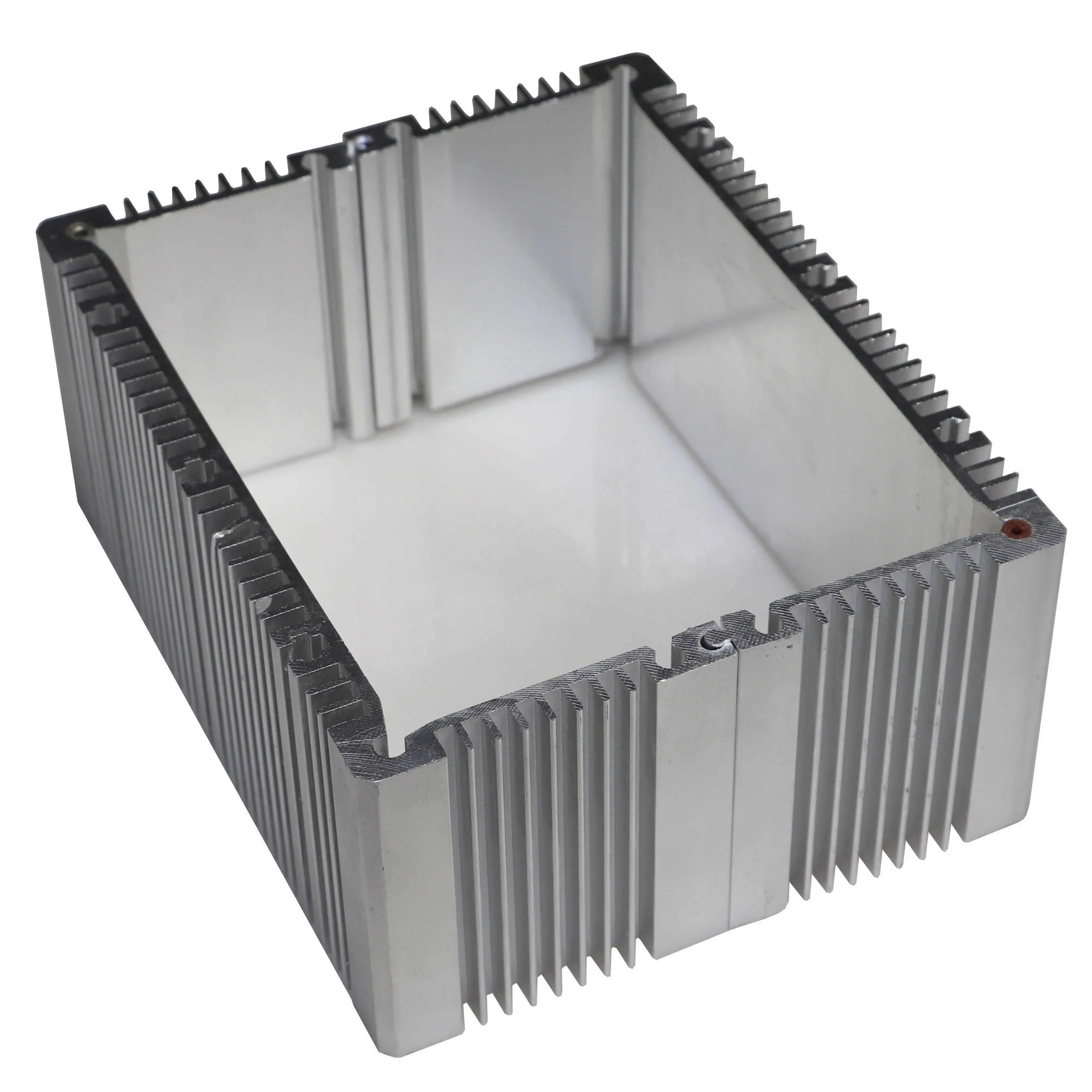 China Suppliers Custom Extruded Cnc Ecu Cob Light Controller Aluminum Enclosure Electronic With Mill Machine Custom Length