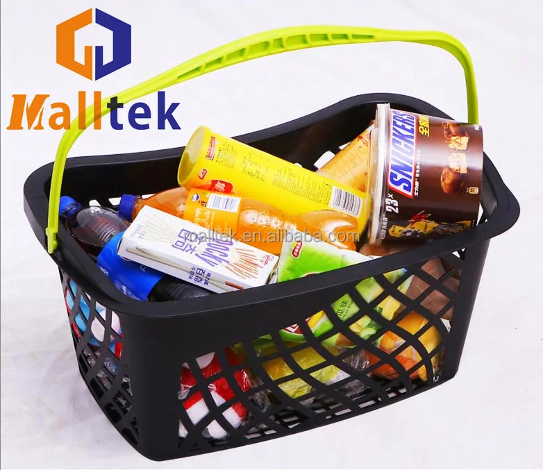 Cheaper Price Plastic Shopping Basket For Supermarket High Quality Basket