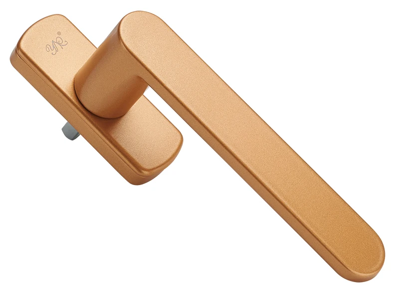 Upvc Casement Window Handle Spindle Design Aluminum Alloy Material Powder Coating Handle