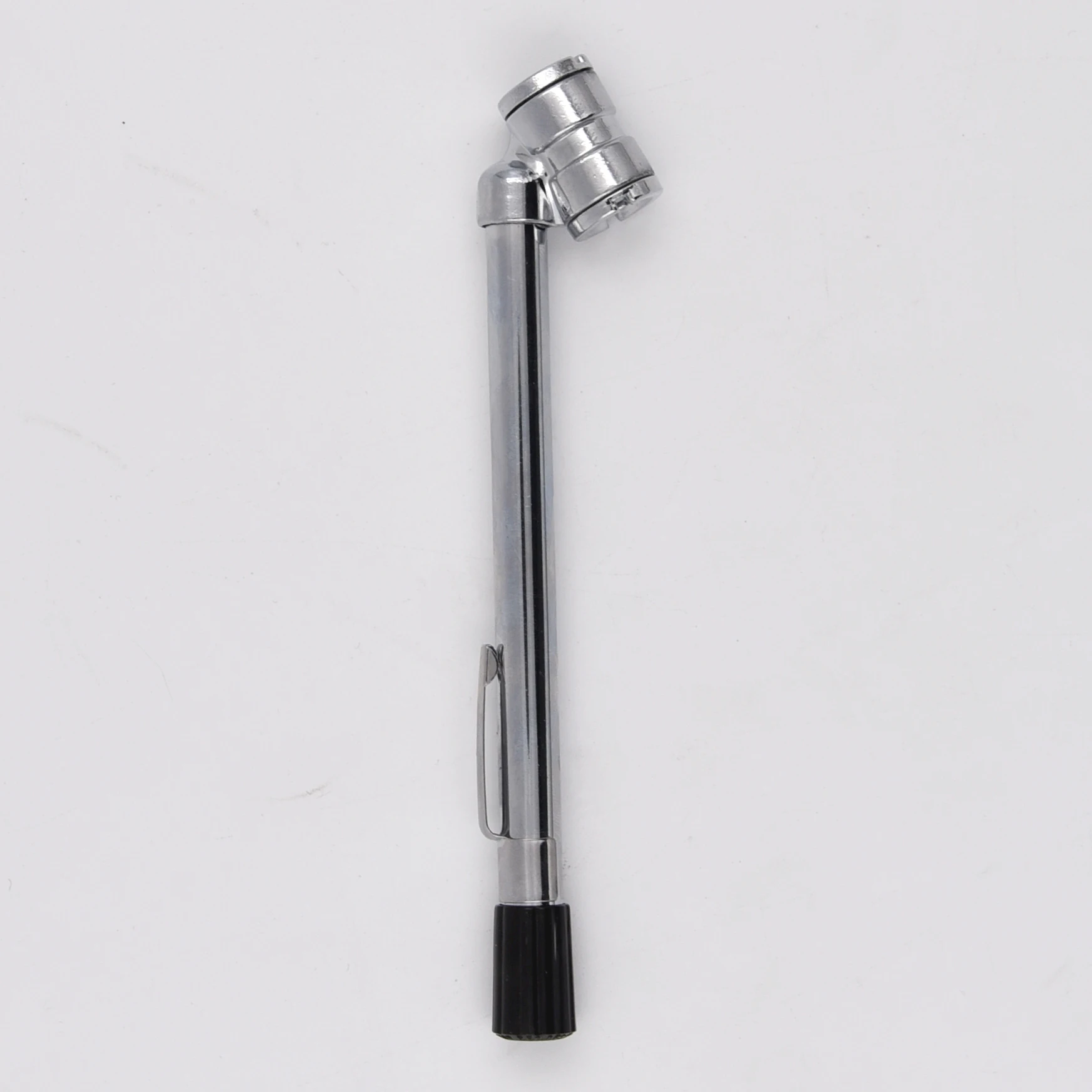 low MOQ dual head 10-120psi 10-160psi tire pen pressure Gauge for motorcycle bike car suv