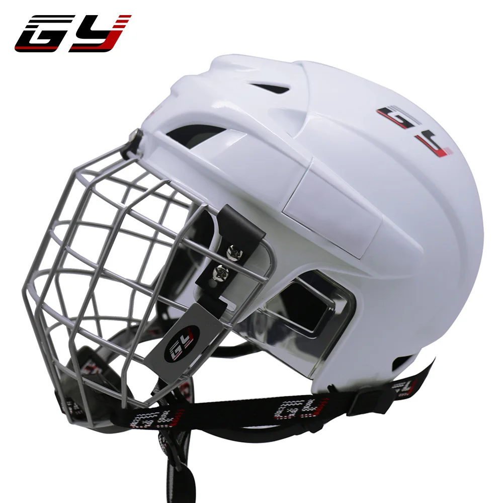 Popular Ice Hockey Helmet with Full Face Cage for Ice Hockey Player Custom Hockey Helmet
