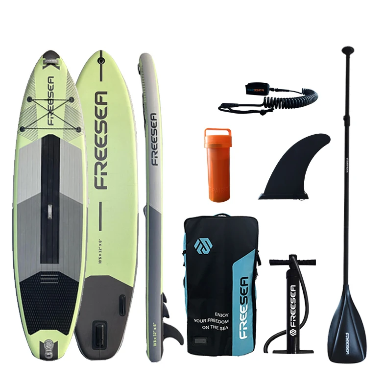 All-Around Inflatable Stand Up Paddle Board Extremely Stable Premium SUP