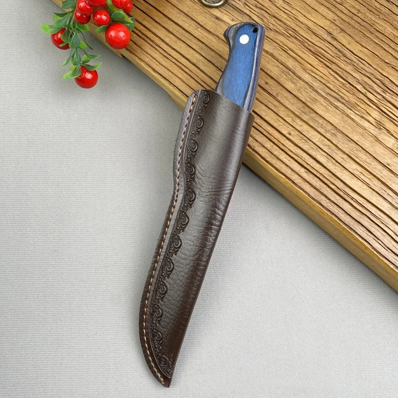 Stainless Steel Household Meat Cutting Knife Special Segmentation Slaughtering Pig Cattle Shaving Forging Bones-Mongolian Style